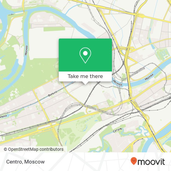 Centro, Москва 121087 map