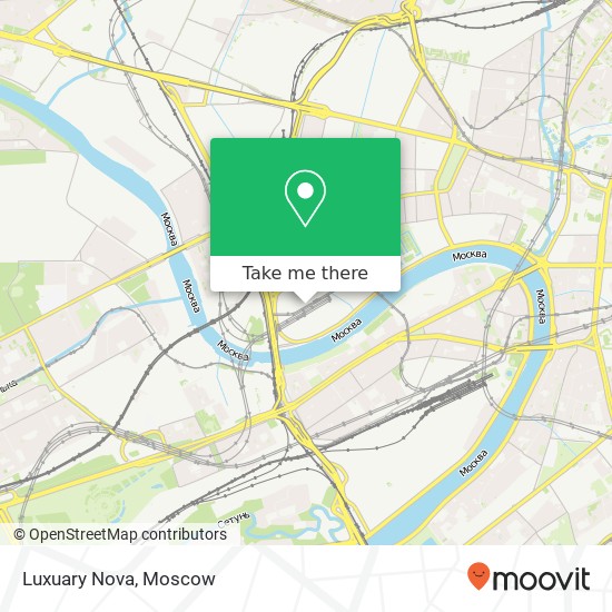 Luxuary Nova, Москва 123317 map