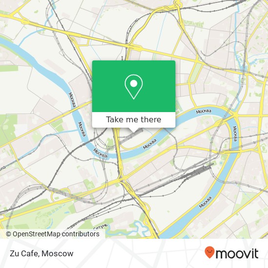 Zu Cafe, Пресненская набережная Москва 123112 map