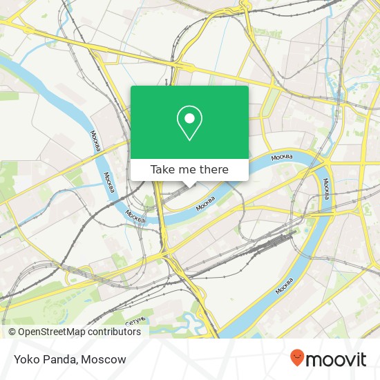 Yoko Panda, Москва 123317 map