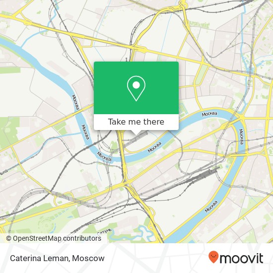 Caterina Leman, Москва 123317 map