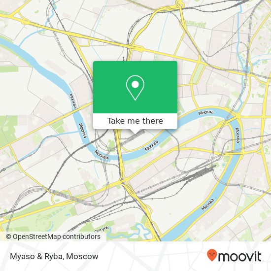 Myaso & Ryba, Пресненская набережная Москва 123112 map
