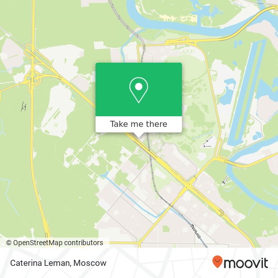 Caterina Leman, Рублёвское шоссе, 48 Москва 121609 map