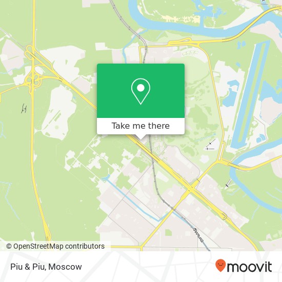 Piu & Piu, Рублёвское шоссе, 48 Москва 121609 map