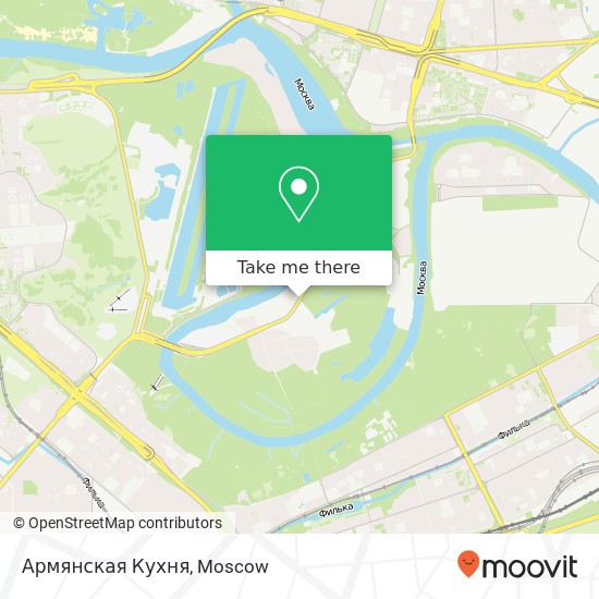 Армянская Кухня, улица Нижние Мнёвники Москва 123423 map