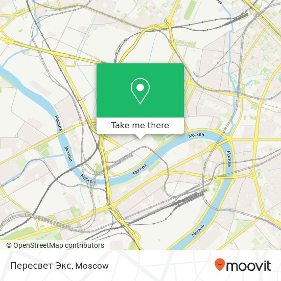Пересвет Экс, Москва 123100 map