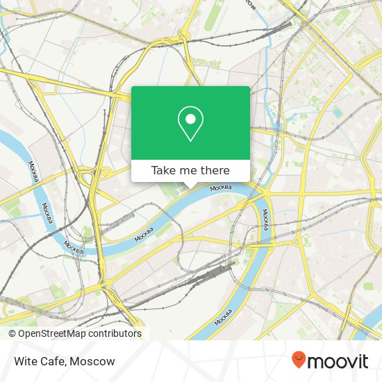 Wite Cafe, Краснопресненская набережная Москва 123100 map