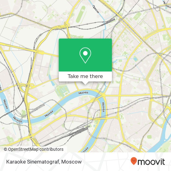 Karaoke Sinematograf, Рочдельская улица Москва 123022 map