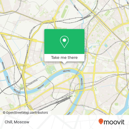 Chill, Москва 123022 map