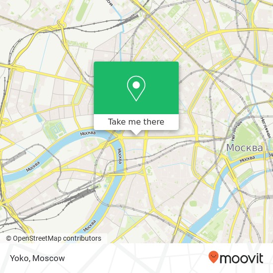 Yoko, Москва 121099 map