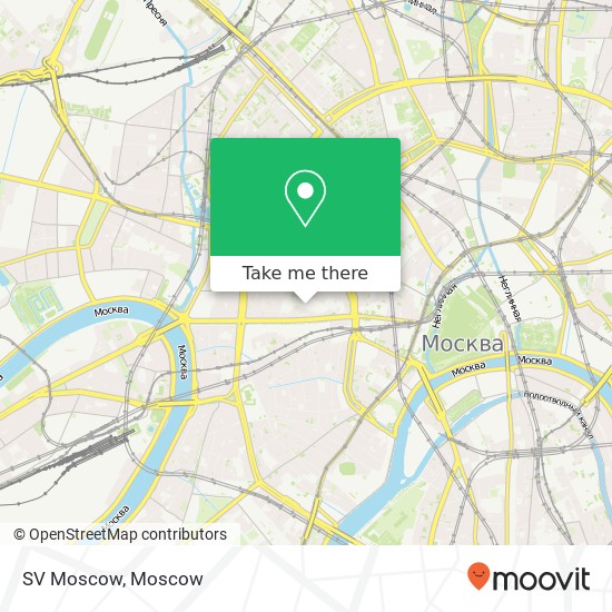 SV Moscow, улица Малая Молчановка, 6 Москва 121069 map