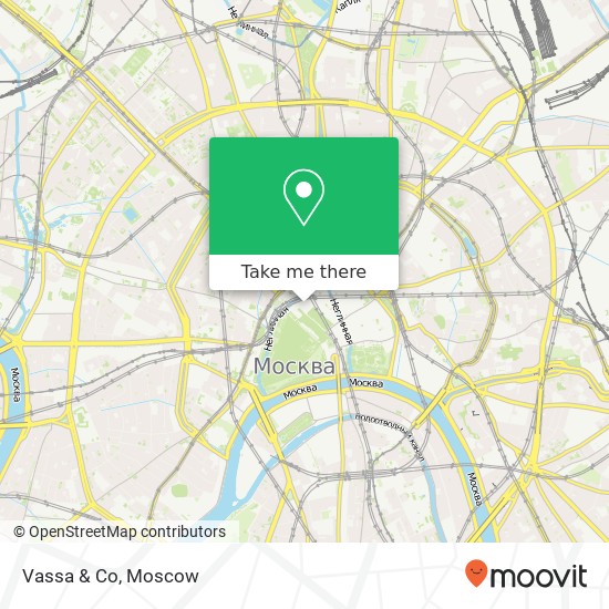 Vassa & Co, Никольская улица, 5 / 1 Москва 109012 map