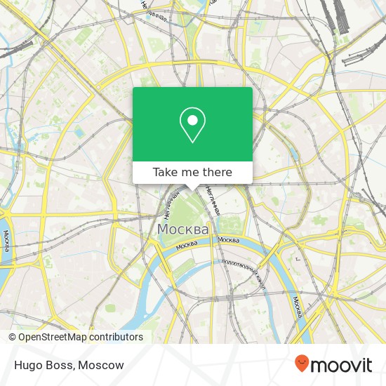 Hugo Boss, Красная площадь, 3 Москва 109012 map