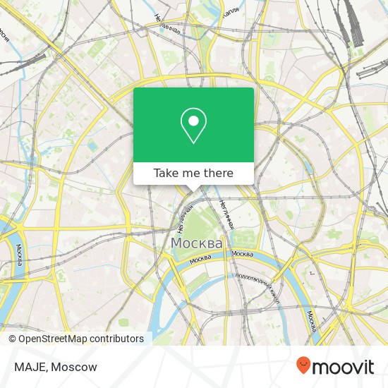 MAJE, улица Охотный Ряд, 2 Москва 103265 map