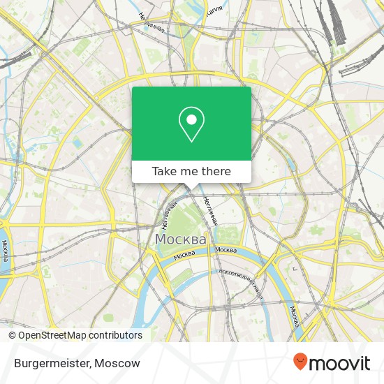 Burgermeister, Москва 109012 map