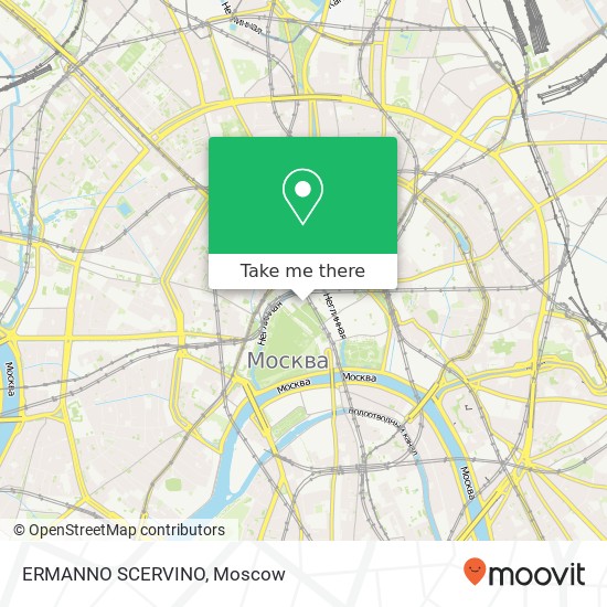 ERMANNO SCERVINO, Красная площадь, 3 Москва 109012 map