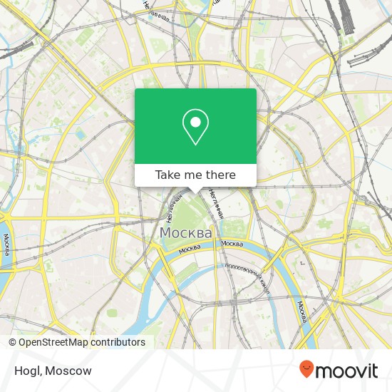 Hogl, Красная площадь, 3 Москва 109012 map