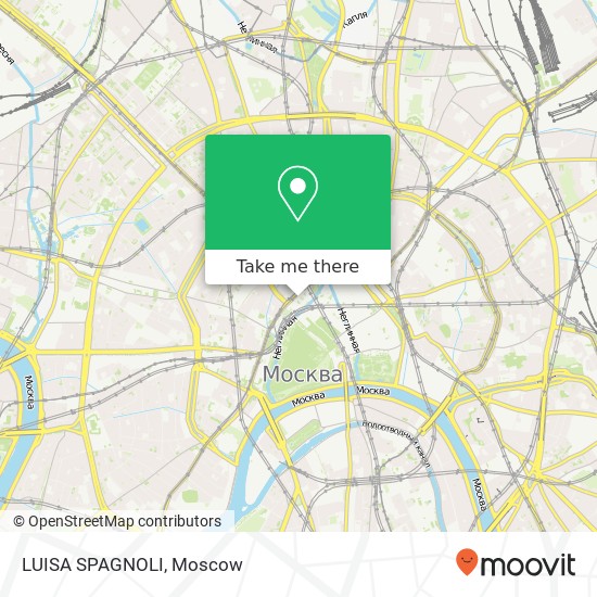 LUISA SPAGNOLI, улица Охотный Ряд, 2 Москва 103265 map