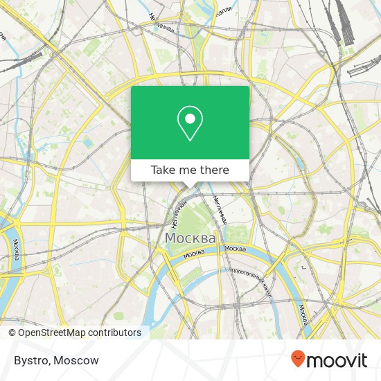 Bystro, улица Охотный Ряд Москва 103265 map