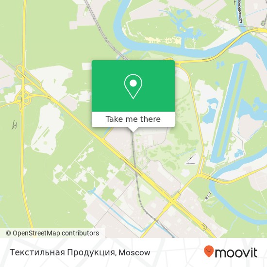 Текстильная Продукция, Осенний бульвар, 12 Москва 121614 map