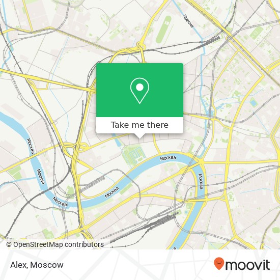 Alex, Мантулинская улица Москва 123100 map