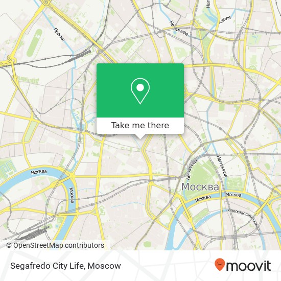 Segafredo City Life, Москва 123104 map