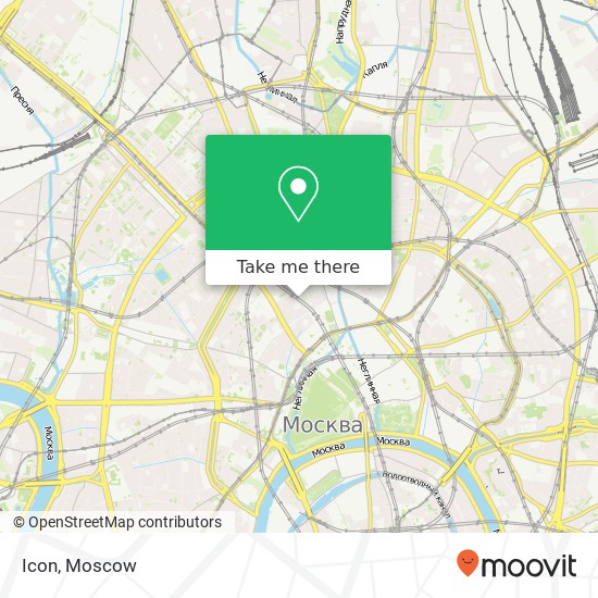 Icon, Москва 125009 map