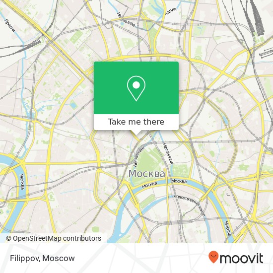 Filippov, Тверская улица Москва 125009 map