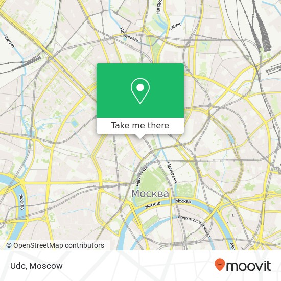 Udc, Москва 125009 map