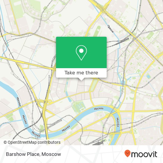 Barshow Place, 2-я Звенигородская улица, 13 str 18G Москва 123100 map