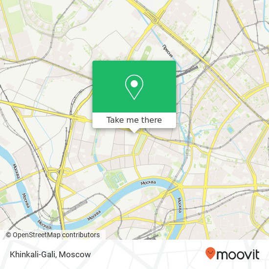 Khinkali-Gali, Москва 123100 map