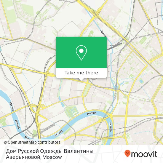 Дом Русской Одежды Валентины Аверьяновой, Большая Декабрьская улица, 3 str 26 Москва 123022 map