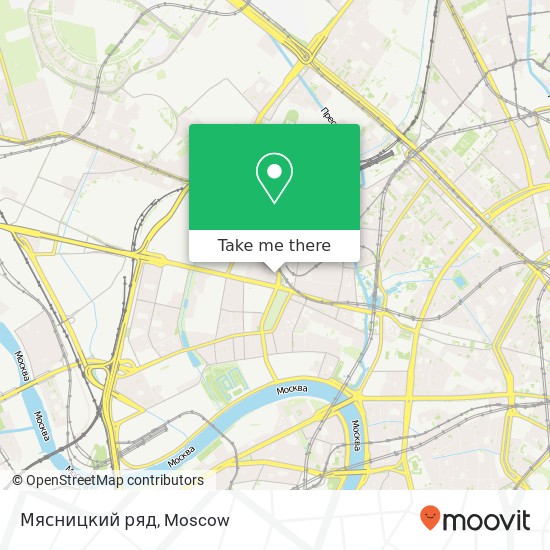 Мясницкий ряд, улица 1905-го года, 9 Москва 123022 map