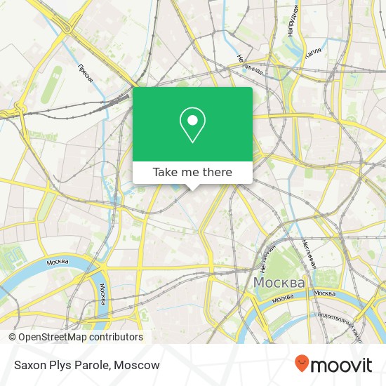 Saxon Plys Parole, Спиридоньевский переулок, 12 Москва 123104 map