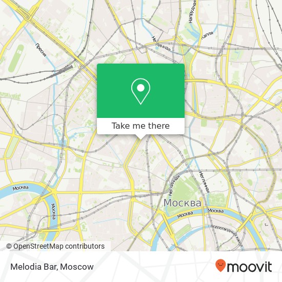 Melodia Bar, Тверской бульвар, 24 Москва 125009 map