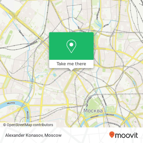 Alexander Konasov, Москва 123104 map