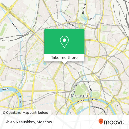 Khleb Nasushhny, Тверская улица Москва 125009 map