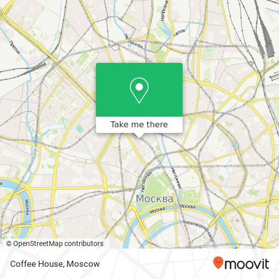 Coffee House, Москва 125009 map