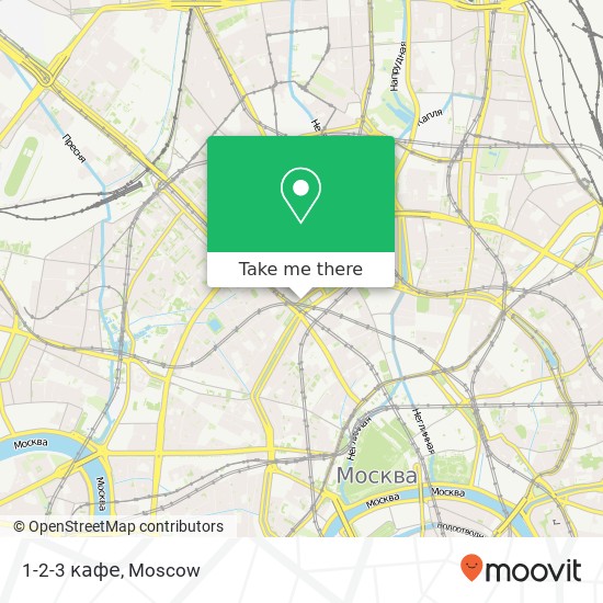 1-2-3 кафе, Пушкинская площадь, 5 Москва 127006 map