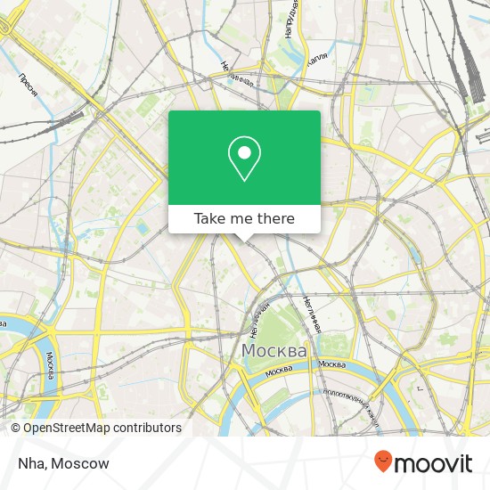 Nha, Столешников переулок Москва 125009 map