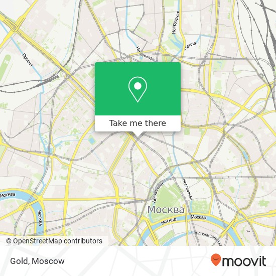 Gold, Москва 125009 map