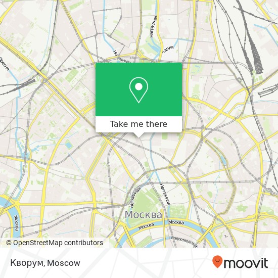 Кворум, Москва 107031 map