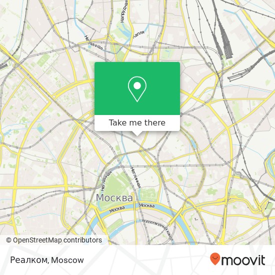Реалком, Москва 107031 map