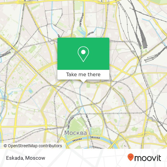 Eskada, Трубная площадь Москва 127051 map