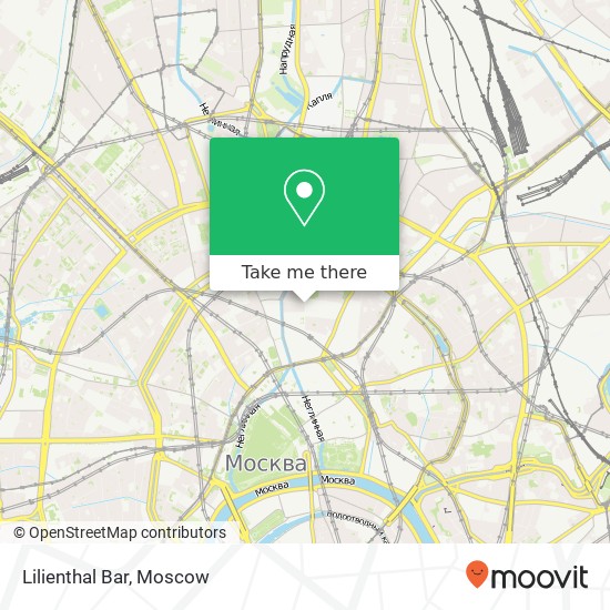 Lilienthal Bar, Звонарский переулок Москва 107031 map