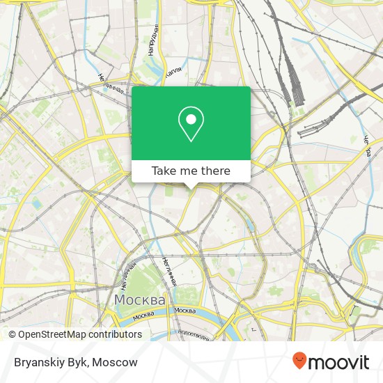 Bryanskiy Byk, улица Большая Лубянка Москва 107031 map