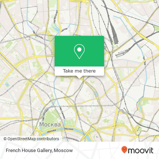 French House Gallery, Сретенский бульвар Москва 101000 map