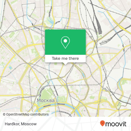 Hardkor, Сретенский переулок Москва 101000 map