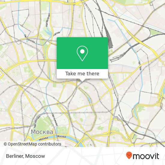 Berliner, Мясницкая улица Москва 101000 map