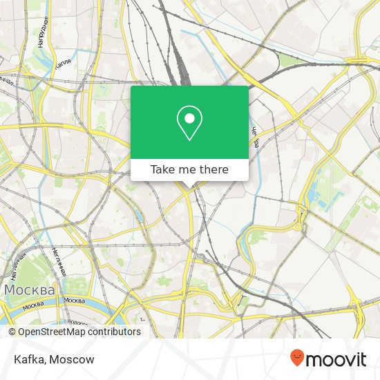 Kafka, Старая Басманная улица Москва 105064 map